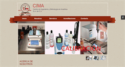 Desktop Screenshot of cima-sa.com.mx